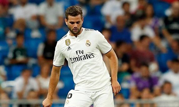 Nacho Fernández, en un partido con el Real Madrid. | Archivo