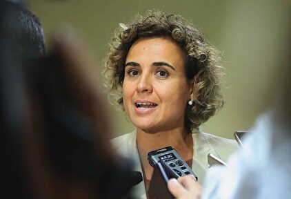La portavoz del PP en el Parlamento Europeo, Dolors Montserrat | Twitter: @DolorsMM