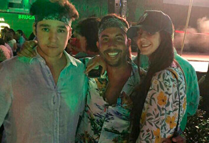 Los hermanos, de fiesta por Marbella | Archivo