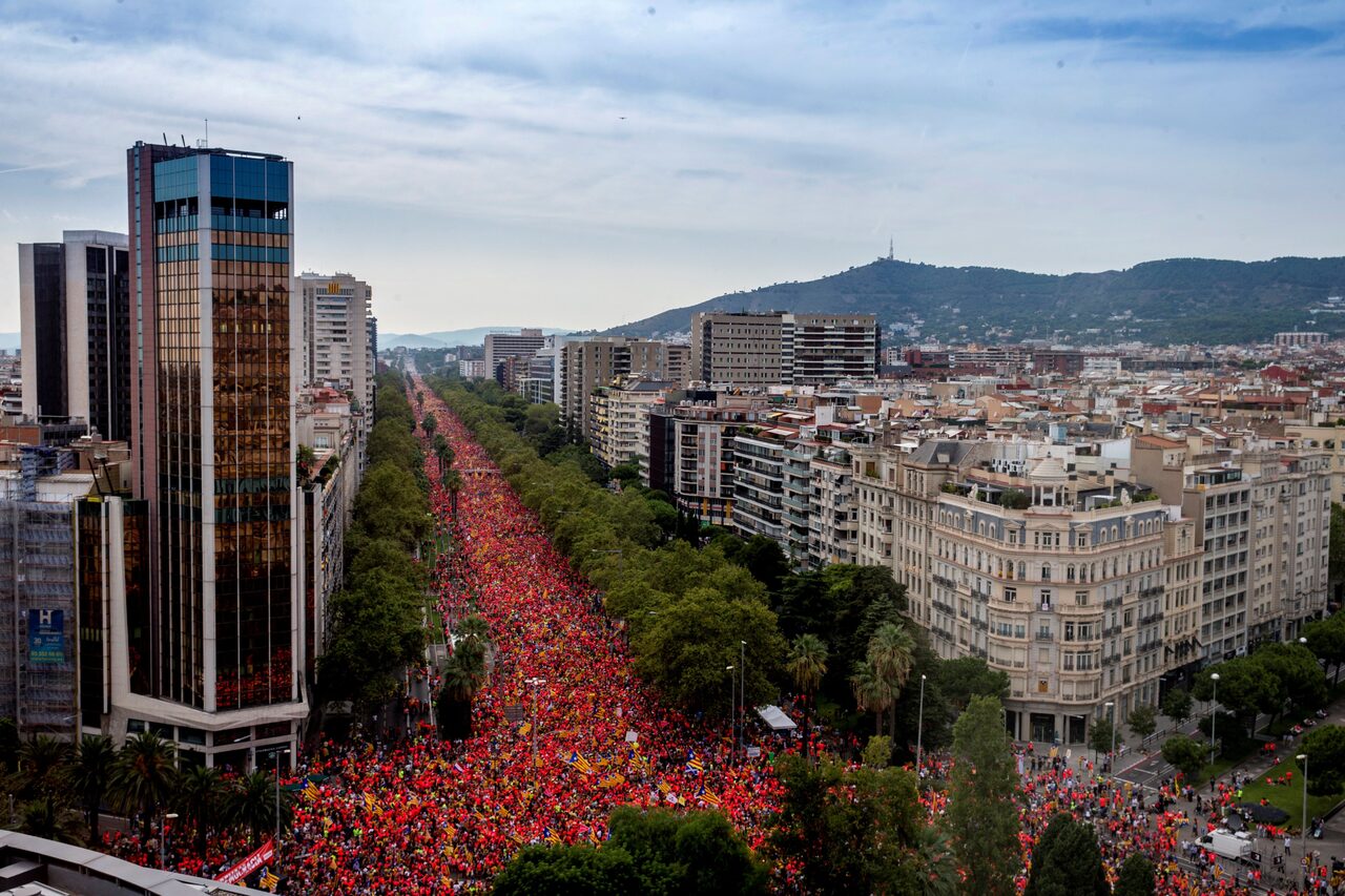 La Diada de 2018 |  EFE
