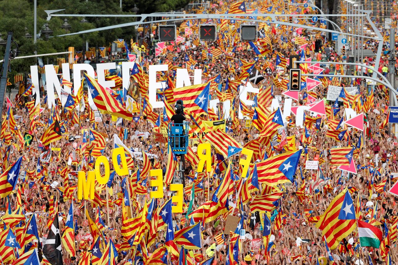 Manifestación de la Diada |  EFE