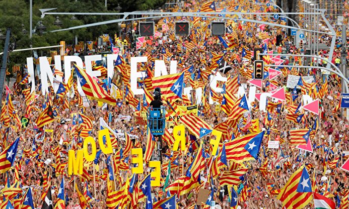 Manifestación de la Diada | EFE