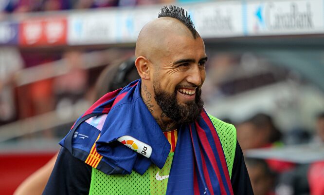 Arturo Vidal tiene un pulso con el club. |  Cordon Press