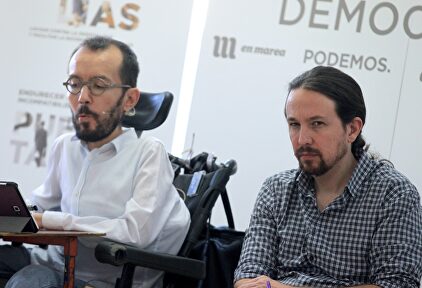 Pablo Echenique y Pablo Iglesias | EFE