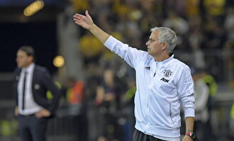 José Mourinho con el Manchester United |  EFE