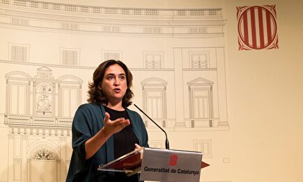 La alcaldesa de Barcelona, Ada Colau | EFE