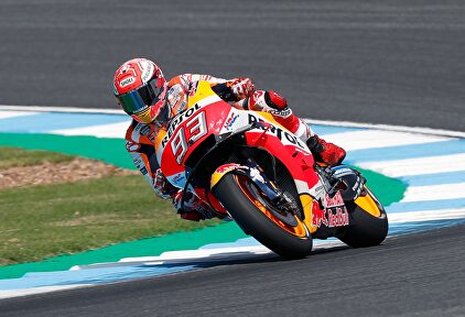 Marc Márquez, durante el GP de Tailandia de la pasada temporada. |  EFE