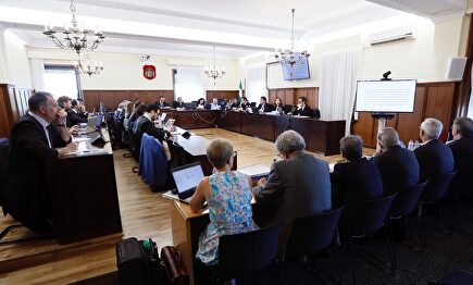 Una de las sesiones del juicio del caso ERE |  EFE