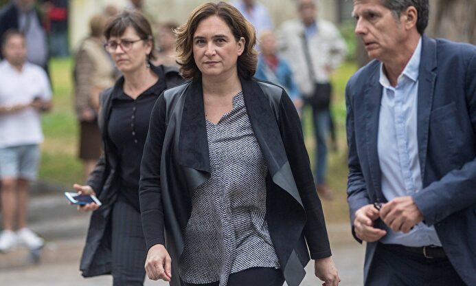 Ada Colau, alcaldesa de Barcelona |  Imagen TV