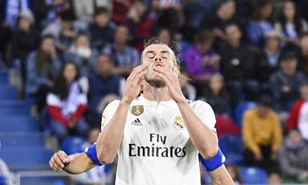 Gareth Bale durante un partido con el Real Madrid. |  EFE
