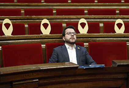 Pere Aragonés. | EFE