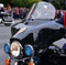 Detalle de una de las motocicletas de la Guardia Real.