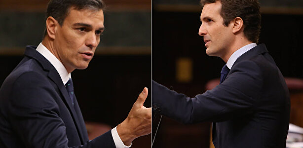 Pedro Sánchez y Pablo Casado. |  Cordon Press