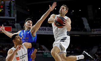 El Real Madrid se medirá al San Pablo Burgos en la fase final de la ACB. | EFE/Archivo