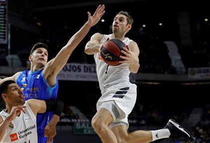 El Real Madrid se medirá al San Pablo Burgos en la fase final de la ACB. | EFE/Archivo