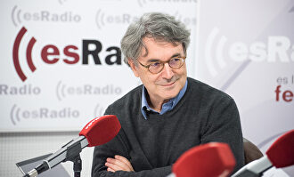 El escritor Andrés Trapiello, en esRadio. | David Alonso Rincón