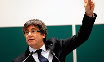 El expresidente catalán, Carles Puigdemont |  EFE