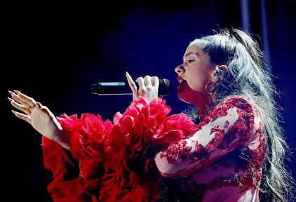 La cantante Rosalía, una de las estrellas del Festival Mad Cool. |  EFE