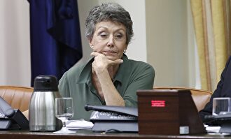 Rosa María Mateo en el Congreso en una imagen de archivo. |  Cordon Press