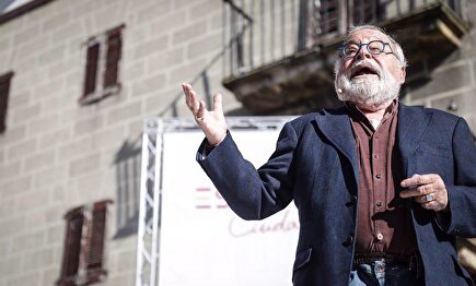 Fernando Savater, durante un mitin reciente. |  España Ciudadana