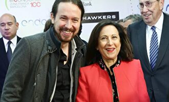 Pablo Igesias y Margarita Robles. |  Cordon Press