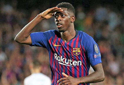 Dembelé durante un partido del Barcelona | Cordon Press
