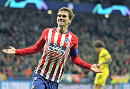 Antoine Griezmann celebra un gol con el Atlético de Madrid. |  Archivo