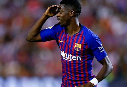 La actitud de Dembélé cansa en el seno culé |  Cordon Press