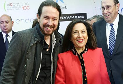Pablo Igesias y Margarita Robles. |  Cordon Press