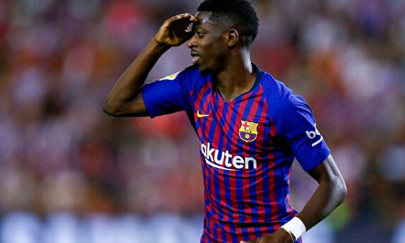 La actitud de Dembélé cansa en el seno culé |  Cordon Press