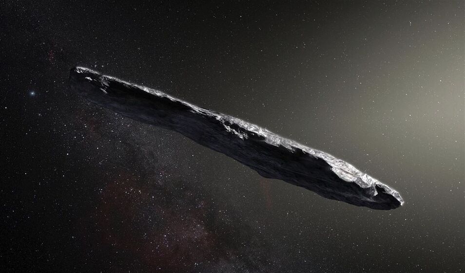 Astrónomos especulan con que el asteroide 'Oumuamua' sea una nave espacial  Oumuamua