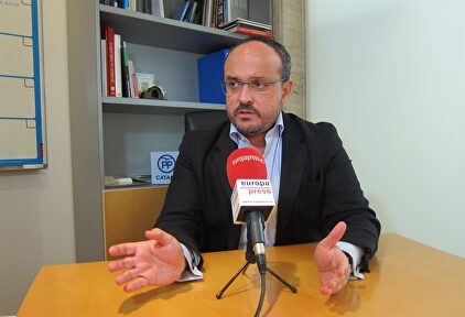 Alejandro Fernández, presidente del PP catalán. |  Europa Press