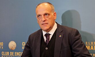Javier Tebas, presidente de LaLiga. | EFE/Archivo