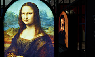 'En la mesa con Leonardo Da Vinci'	