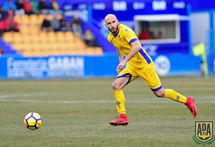 El capitán del Alcorcón, Laure | AD Alcorcón