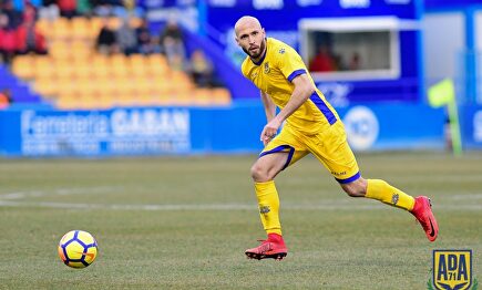 El capitán del Alcorcón, Laure | AD Alcorcón