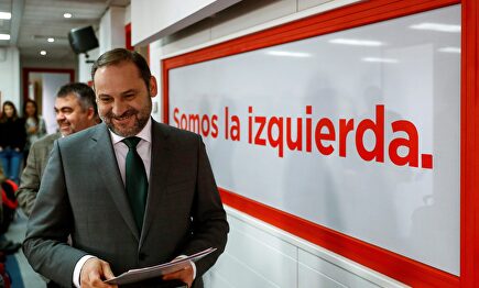 José Luis Ábalos, en Ferraz |  EFE