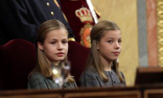 La princesa Leonor y la Infanta Sofía | EFE