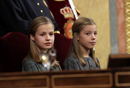 La princesa Leonor y la Infanta Sofía | EFE