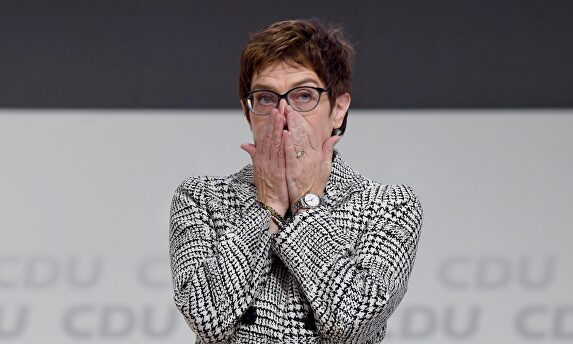 Annegret Kramp-Karrenbauer, sucesora de Ángela Merkel |  EFE