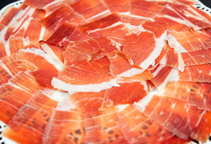 Plato de jamón serrano. |  David Alonso Rincón