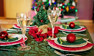 Una mesa de Navidad |  Pixabay/CC/jill111