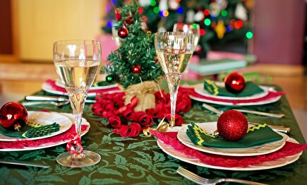 Una mesa de Navidad |  Pixabay/CC/jill111