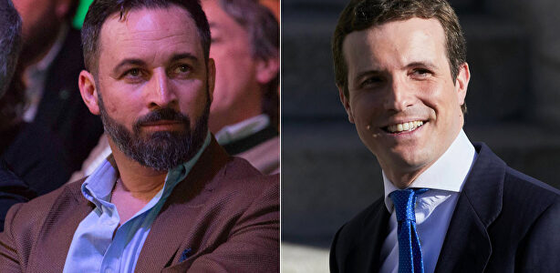 Santiago Abascal y Pablo Casado | Cordon Press