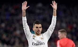 Ceballos, con el Real Madrid. |  EFE