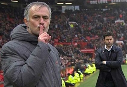 Mourinho, calienta que sales |  Captura de TV