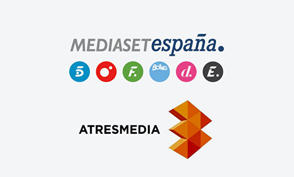 Logos de Atresmedia y Mediaset |  Mediaset / Atresmedia