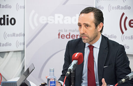 El eurodiputado José Ramón Bauzá, en esRadio. |  David Alonso Rincón