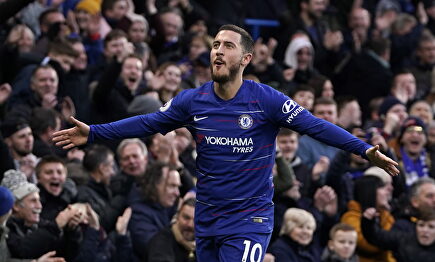 Eden Hazard celebra un gol con el Chelsea. |  EFE