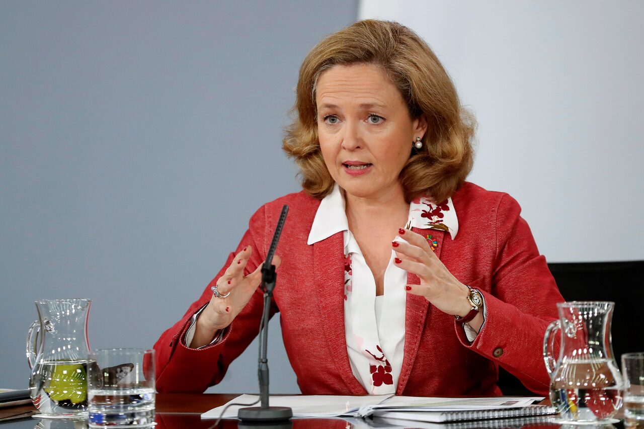 La ministra de Economía, Nadia Calviño |  EFE